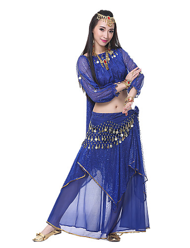 Dancewear Polyester Cheap Belly Dance Costume For Ladies